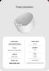 Smart Hypnosis Bluetooth Speaker with Wireless Charging and White Noise Sleep Aid