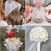 Fita de Renda Bordada com 3cm de Largura 10 Jardas de Comprimento Material de Renda DIY Acabamento de Renda Para Buquê Floral