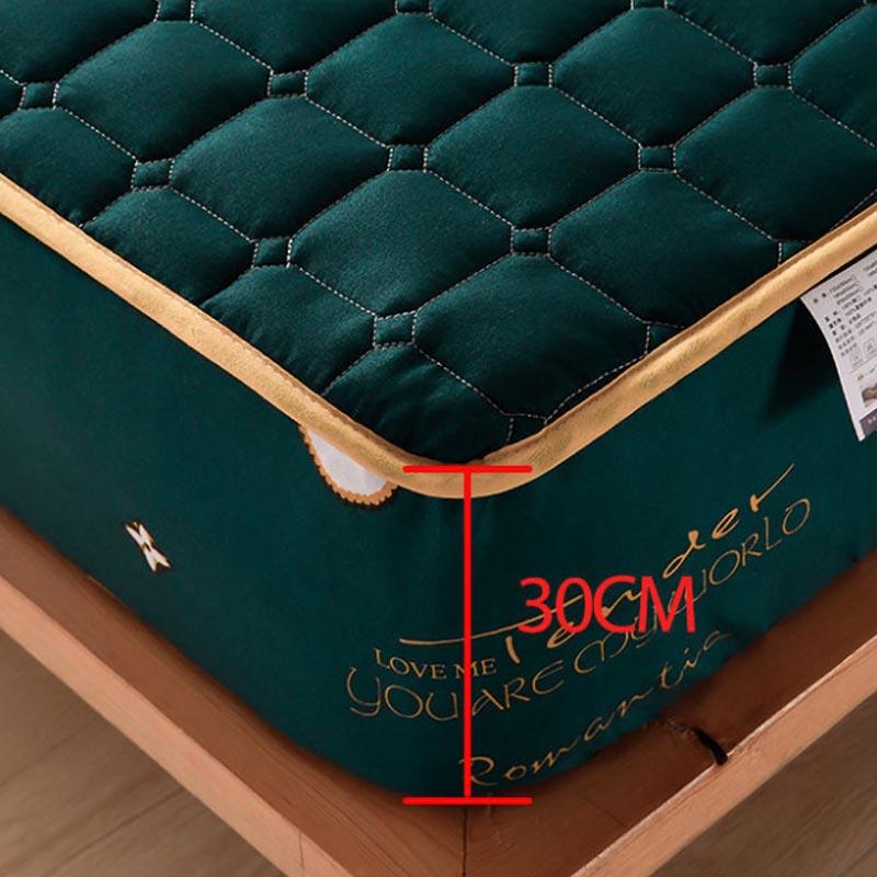 Bed Sheet Jacket Breathable Thickening Bed Cover Three Pieces of Meng Si Protection Cover Dust Cover All-inclusive Sheet List