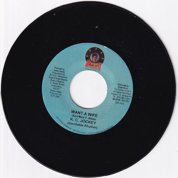 7inch Record K.C. JOCKEY I Am A Jamaican Want A Wife SSPI001 Sweet Sadies Pr 2006 Jamaica Reggae Ska Dub Used