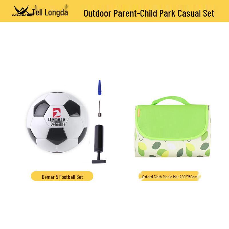 

Outdoor Parent-Child Picnic Mat & Football Set