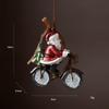 Santa Claus Christmas Tree Hanging Decor 3D Design Resin Hanging Ornament  Window