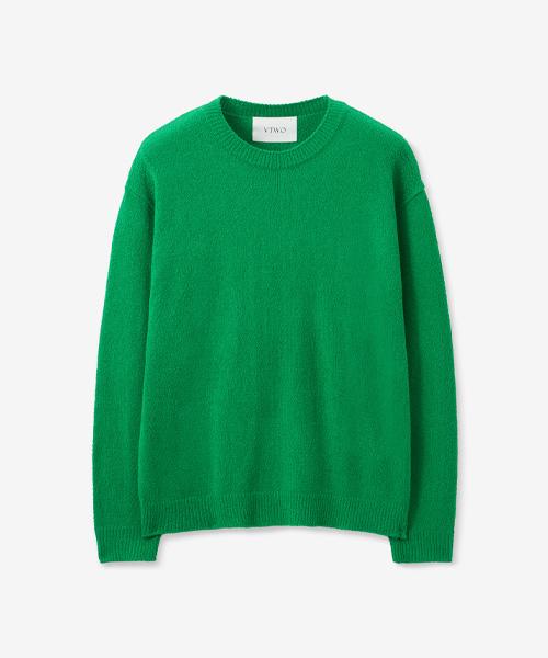 V2 Boucle Knit Sweater_Green Green/M