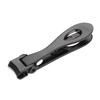 Stainless Steel Nail Clipper Portable Nail Cutter Trimmer Manicure Pedicure Tool Small Black