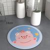 Cartoon Water-absorbing Coaster Heat-resisting Non-slip Drink Coffee Cup Pad Skid Insulation Pot Bowl Mat Kitchen Tableware Set
