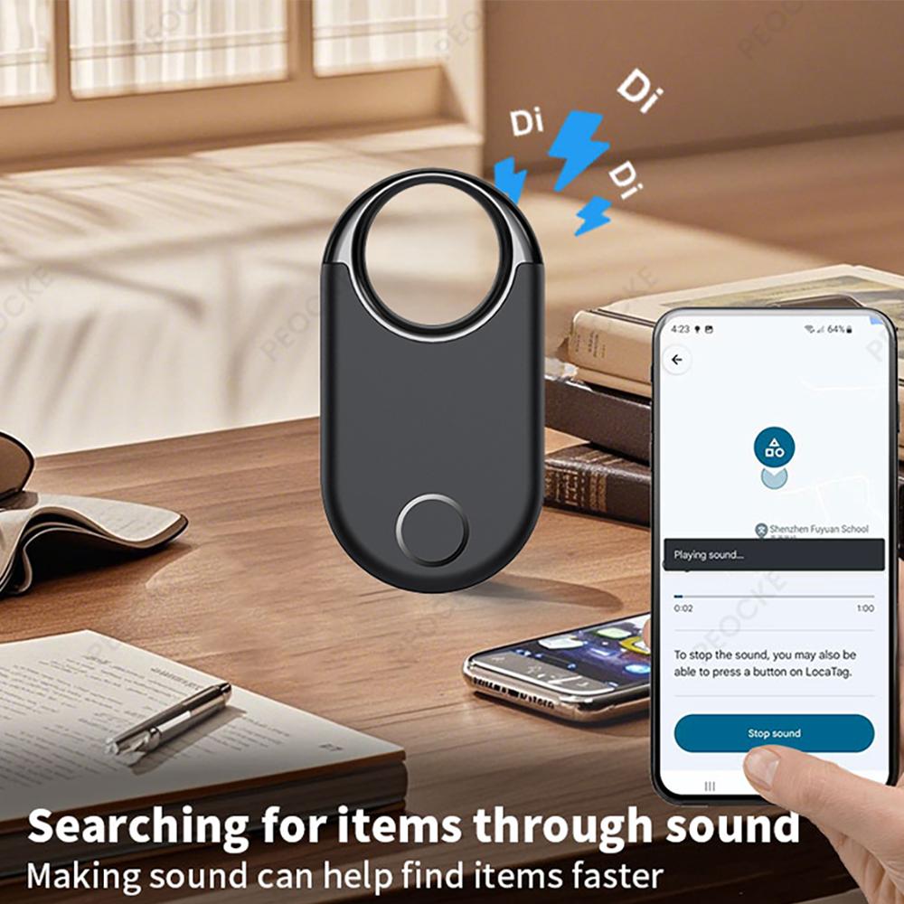 1-4 Pack Smart Location Tag Works With Android Google Find Hub Anti-Lost Bluetooth Locator GPS Tracker Key Finder Pets Bag