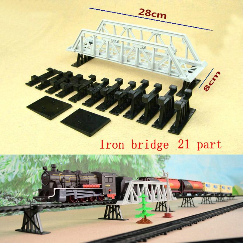 1:87 Track Scene Accessories Cave Railway Crossing Station Road Resistance Children's Toy Simulation Electric Train Model Boy