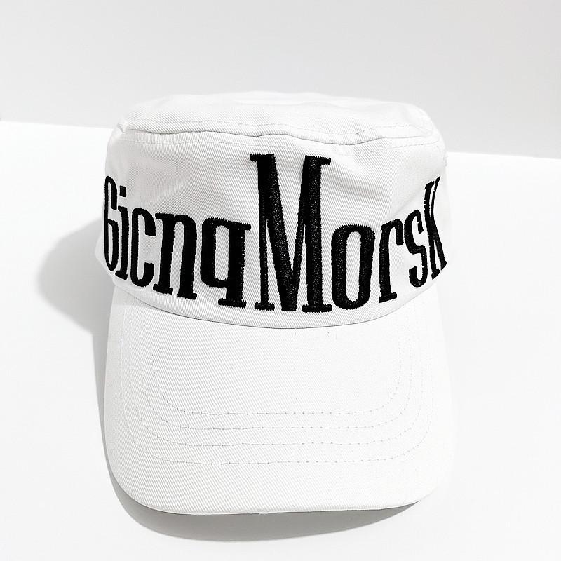 

Adjustable Baseball Cap With Embroidered Letters For Summer Outdoor Wear білий