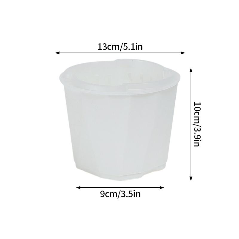 

Пластиковый цветочный горшок Ленивый Водный Самопоглощающий Цветочный горшок Гидропонный Горшок Для Растений Автоматический Полив Украшение Рабочего Стола