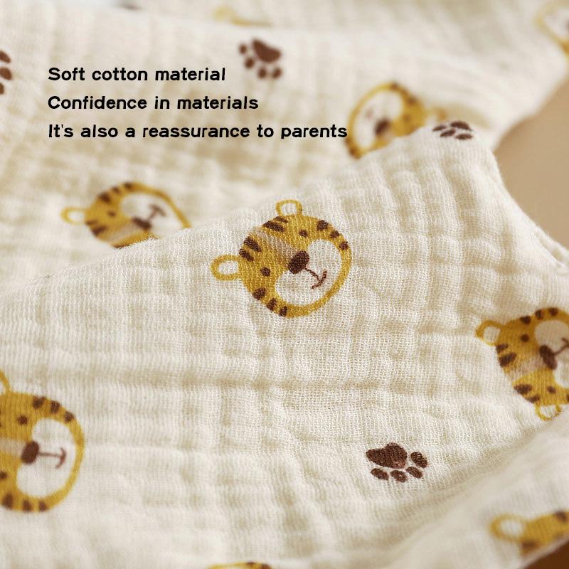 Soft Cotton Baby Bibs Dot Heart Print Infant Bib Newborn Burp Cloths For Baby Boy Girls Feeding Saliva Towel
