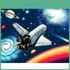 5d Painting Diy Diamond Diamond Mosaic Embroidery Space Shuttle Cross Stitch