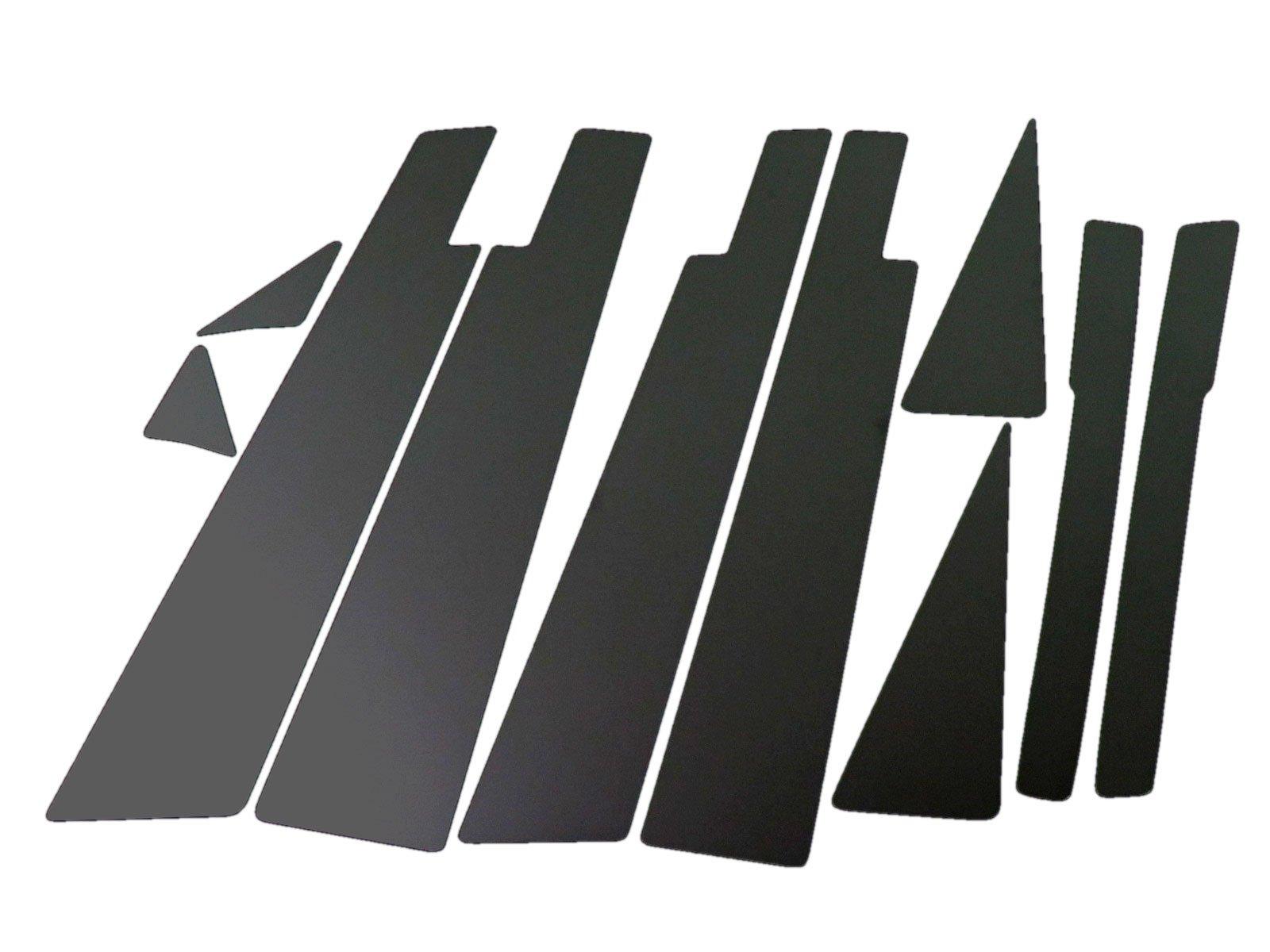 

BRIGHTZ Black Plated Pillar Panel Covers for Toyota Pleo with Wide Visor 5181 Ultra-Mirror (10-Piece Set) RA/RV [PIL-BLA-316] чёрный