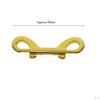 3.5’’ Double Ended Bolt Snaps Hook Zinc Alloy Chain Metal Clips Key Holder for Bucket