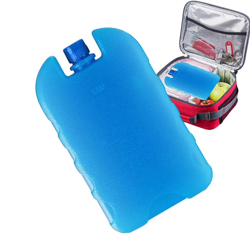 Reusable Ice Box New Keep Fresh Refrigeration Refrigerated Shipping Cooling Box PE Picnic Cooler Box Freezer Ice Cooling Packs