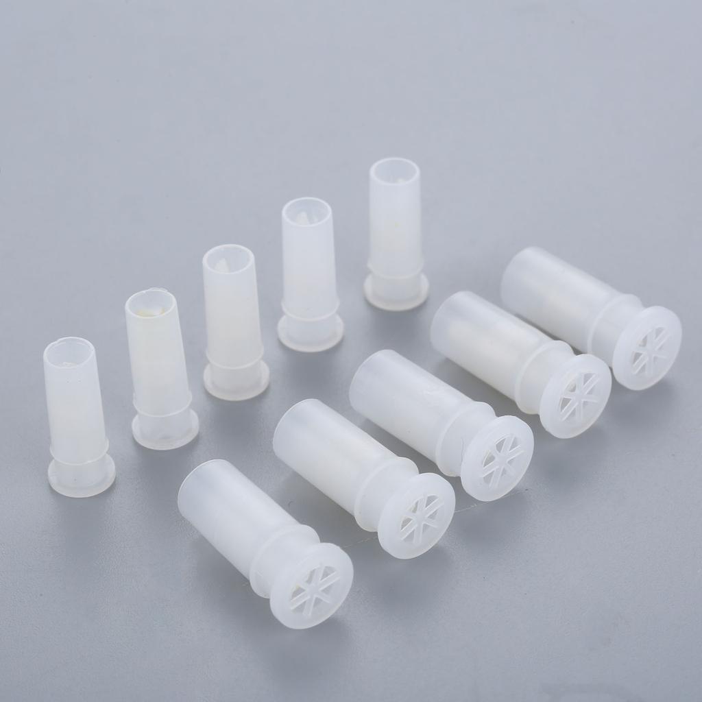 100 Pezzi Giocattolo di Plastica Rumorino Inserimento Squeaker Bianco Cane Giocattolo Gatto Squeakers Scarpe Riparazione Fissaggio Animale Domestico Bambino Giocattolo Rumorino Inserimento