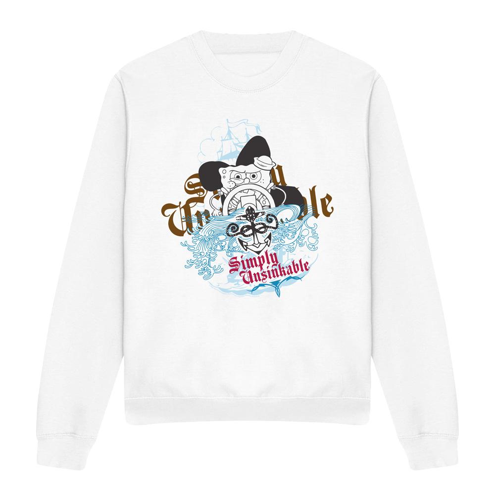 SpongeBob SquarePants Unisex Adult Simply Unsinkable Sweatshirt