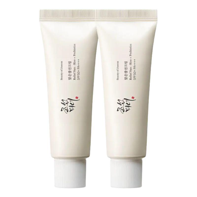 

Beauty of Joseon Relief Sun Rice + Probiotics SPF50+ PA++++ 50ml Double Set (2pcs) 1
