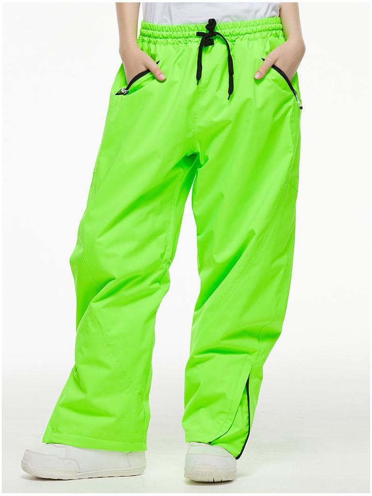 Unisex Waterproof Winter Ski Pants - Warm, Thick, Loose Fit