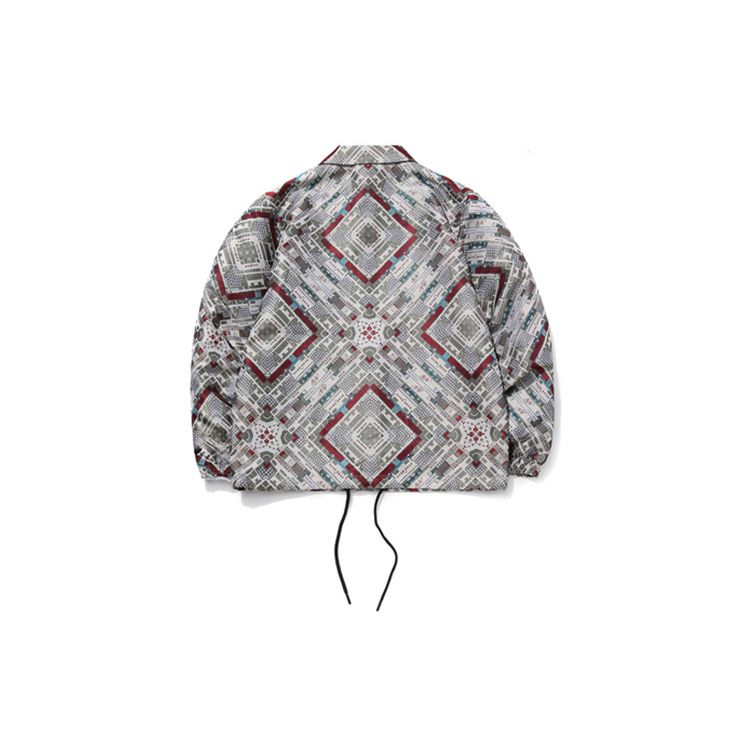 Li Ning Paris Fashion Week Autumn Winter Series Printed Jacket Men Jacket Yellow Gray AFDQ777-1