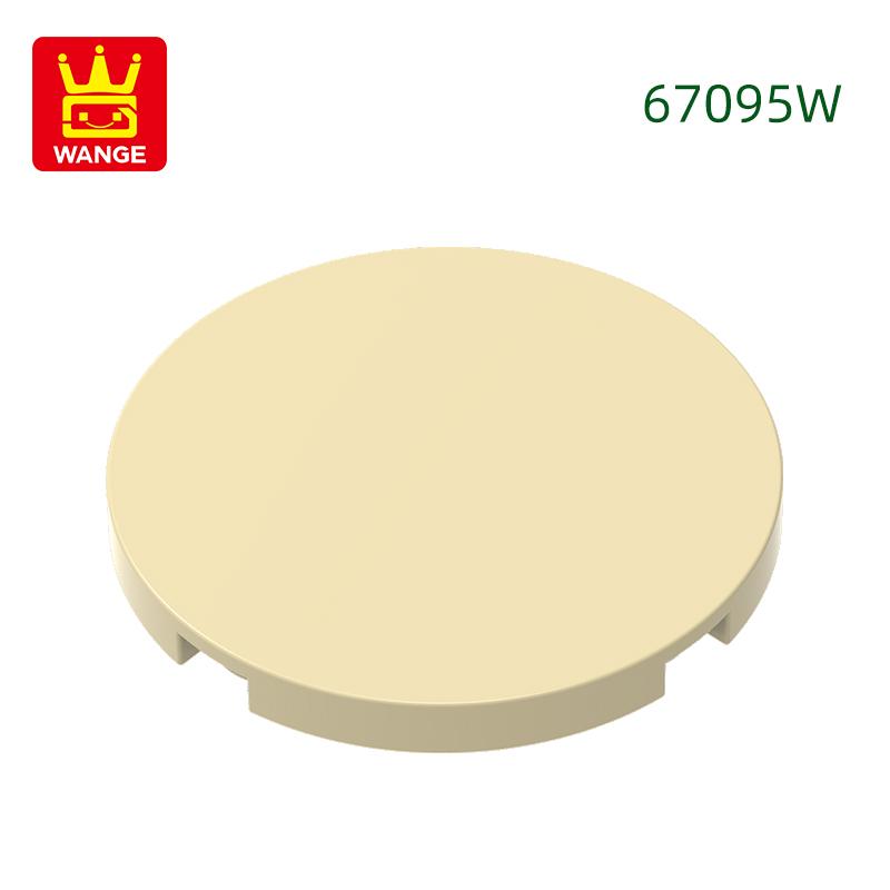 

Non-Toxic 71Pcs/Lot 67095W Tile Round 3 X 3 Block Moc Color Accessories Compatible With Brick Diy Children S Toy Assembly Parts about 71pcs