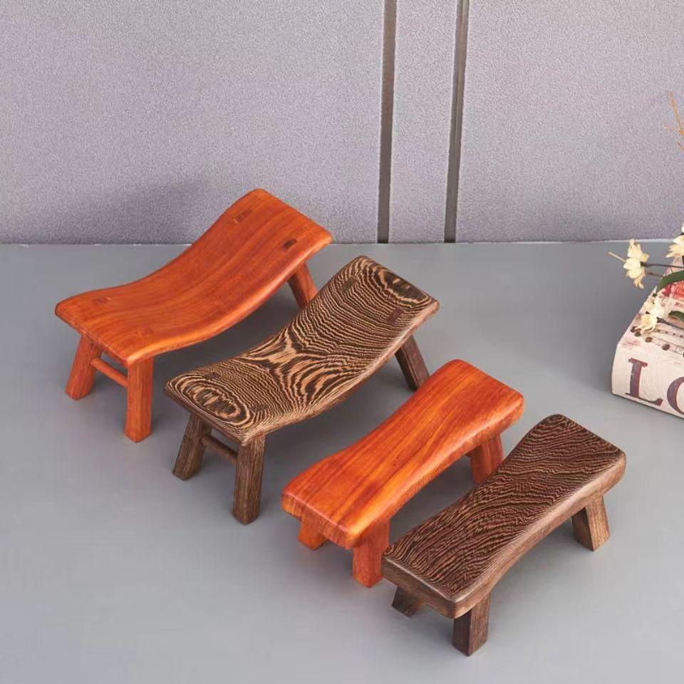 Ebony Wood Curved Cervical Pillow