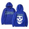 Horror Punk Misfits Skull Graphic Print Hoodie Men Gothic Men Womnen Autumn Fashion Design Pullover Men's Fleece Hoodies