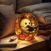 Halloween Ghost Reading Book Night Light Cute Retro Bookish Aesthetic Lamp Ghost Reader LED Light Nightlight Gift Halloween Deco