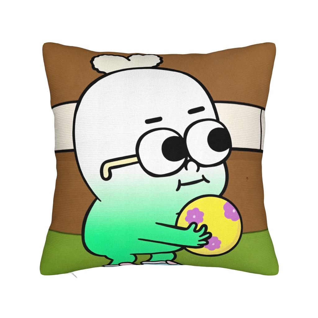 Apple and Onion Pillow Cover Comfy Cushion Cover Funny Pillow Case For Office Car Home Decor