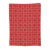 Bandana In Red White Blanket Soft Warm Flannel Throw Blanket Bedspread for Bed Living room Picnic Travel Home Sofa