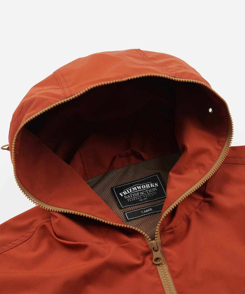 Frizmworks Micro Ripstop Anorak _ Brick
