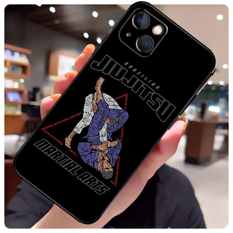 Judo jiu jitsu BJJ Brazilian Case For iPhone 15 Pro Max 14 13 12 11 16 17 Pro Max mini 15 16 Plus 16e 17 Air Phone Cover