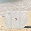 New Handheld Shopping Bag Beach Bag Travel Swimsuit Storage Bag Gym Bags Portable Tote Swimming Mesh Vacation Storage Bag