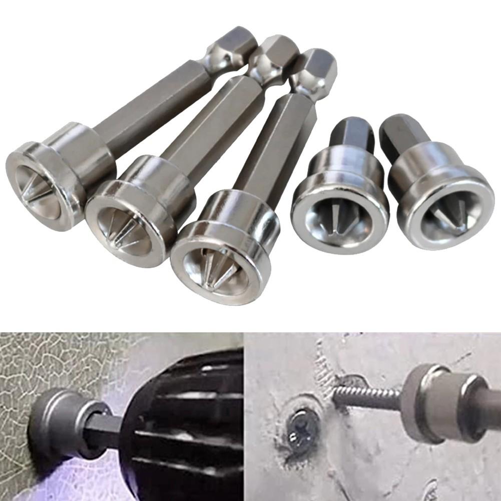 Positioning Screwdriver Bit Screwdriver Bit Head Silver Woodworking