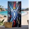 Πετσέτα Παραλίας Chelsea FC Με Σχέδιο Γρήγορου Στεγνώματος Μαλακή Πετσέτα Φορητή Μεγάλη Ορθογώνια Κουβέρτα Παραλίας για Ταξίδι Πισίνα