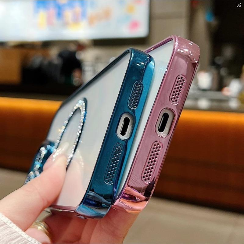 Applicable To Apple 16proMax Diamond Inlaid Magnetic Phone Case Goddess IPhone 15 Full Pack Lens Film 14 Protection Case