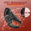 Vibrating Cock Ring with Clitoral Stimulator, Penis Ring Couple Sex Toys Vibrator, Clitoris Vibrator with 7 Vibrations Sex Toy for Men & Couples