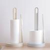 2Pcs Plastic Vertical Napkins Stand White Tissue Towel Rack Roll Paper Towel Holder  Dining Table