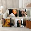 American Singer A-Aaliyah  Pillow Case Office Cushions Suitable For Sofa Car Bedroom Decorative Cushion Cover