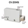 Pneumatischer Vakuumgenerator CV-10HS Hoher negativer Venturi-Luftausstoß-Ejektor 15HS 20HS 25HS 30HS