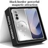 Luksusowe Matowe Matowe Etui z Ochroną Obiektywu z Tyłu z Obsługą Magsafe i Ładowania Bezprzewodowego Dla Samsung Z Fold 7 ZFold 6 5 4 3 5G