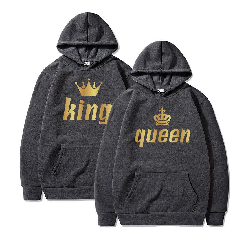 2025 Autumn and Winter Pullover Hoodie Sweater Fashionable Gold Letter Men and Women Couple Sweater One Generation