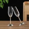 Juego de Copas de Cristal de Alta Calidad para Champagne y Vino Tinto