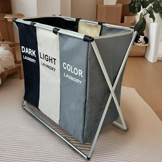Foldable Cross-Border Large Capacity Laundry and Toy Storage Hamper