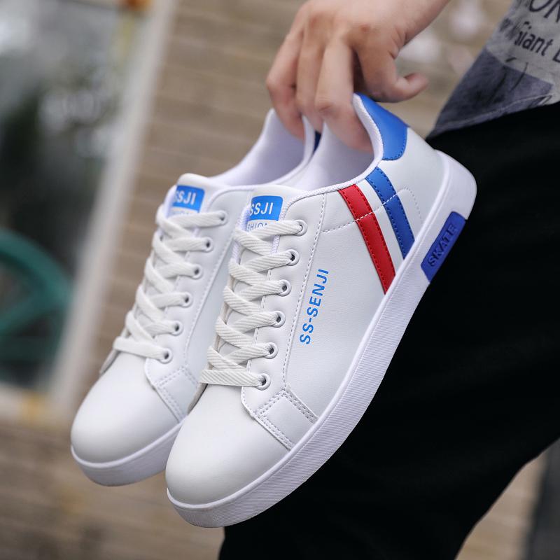 Sneakers Men Shoes Men Vulcanized Cheap Flat Comfortable Spring Autumn Fashion White Casual Sneakers Men's Shoes Chaussure