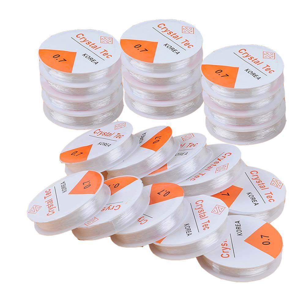 Accessories DIY String 0.5-1.0MM Beading Cord Crystal Rope Transparent Wire Jewelry Making