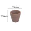 10Pcs Miniature Flower Resin Pots Clay Planter Terracotta Dollhouse Accessories Fairy Garden Pots Mini Flower Pots Planters
