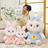 Super Cute Strawberry Sweetheart Rabbit Plush Toy Girl Birthday Gift Claw Machine Exchange Wedding Ornaments
