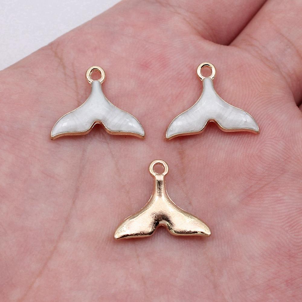 Charms Flamingo Mermaid Enamel Pendants Wedding Jewelry Findings QC054
