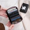 New Cat Short Wallet Large Capacity Multi Slot Coin Purse Zipper Multi Functional Money Bag