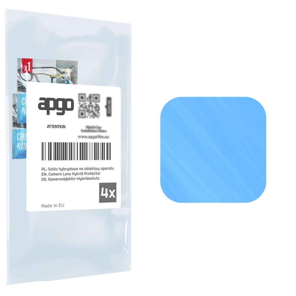 apgo 4x Lens Protector Camera Protective Hybrid Glass for ZTE Axon 11 5G, Camera Protection, 9H Camera Lens Camera Lens Protector